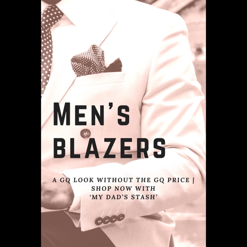 👔💼👞 NEWLY STASHED BLAZERS & SUIT JACKETS COMING